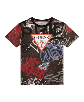 Guess Big Boys Short Sleeve T-Shirt