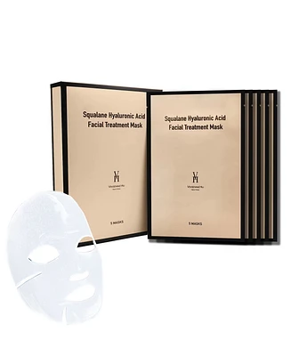 Vivienne Hu Anti-Aging Lifting Mask for Hydration and Acne, 5 Piece