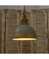 Retro Blue Pendant Light for Stylish Home Interiors, Perfect for Creating a Cozy and Sophisticated Ambiance