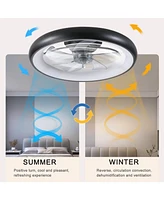 Ceiling Fan with Lights Dimmable Led