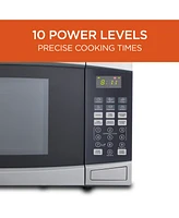 1.6 Cu. Ft. Counter Top Microwave, Stainless Steel