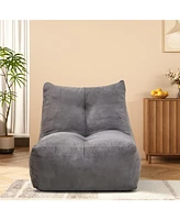 Cozy Inflatable Bean Bag Chair with High-Density Foam for Comfort