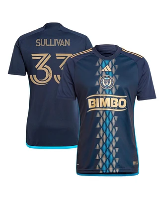 Adidas Men's Quinn Sullivan Navy Philadelphia Union 2024 The Xv Kit Replica Player Jersey