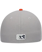 New Era Men's Gray Las Vegas Aviators Authentic Collection Team Alternate 59FIFTY Fitted Hat