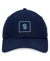 Fanatics Men's Blue Seattle Kraken Authentic Pro Rink Adjustable Hat
