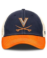 Top of the World Men's True Navy Virginia Cavaliers Off Road Adjustable Trucker Hat
