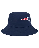 New Era Men's Navy England Patriots Main Bucket Hat