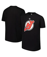 Outerstuff Big Boys and Girls Black New Jersey Devils Primary Logo T-Shirt