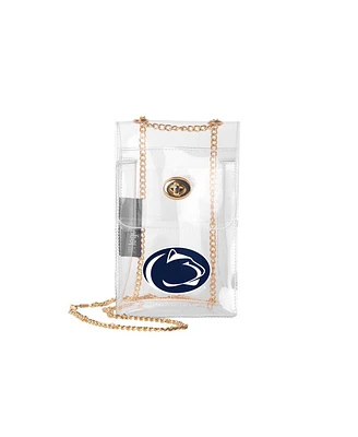 Logo Brands Penn State Nittany Lions Clear Essential Crossbody Purse