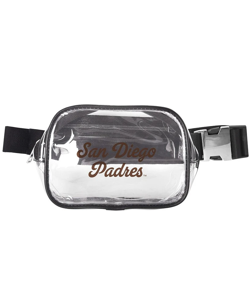 Logo Brands San Diego Padres Clear Belt Bag