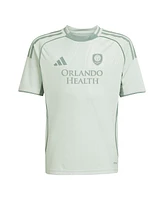 Adidas Big Boys and Girls Light Green Orlando City Sc 2025 One Planet Pre-Match Jersey