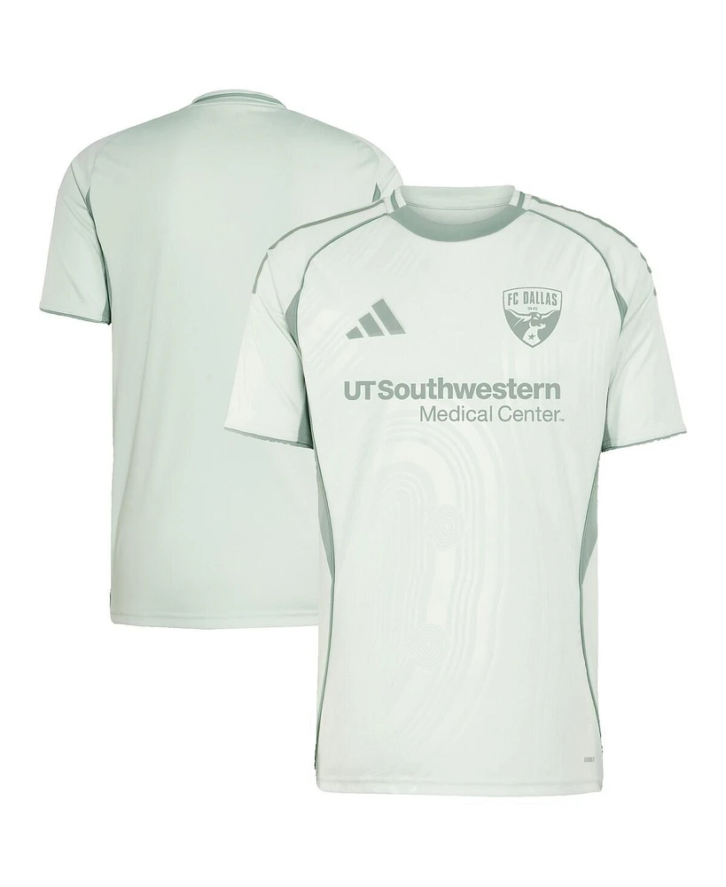 Adidas Men's Light Green Fc Dallas 2025 One Planet Pre-Match Jersey