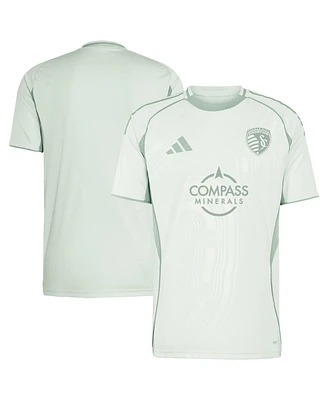 Adidas Men's Light Green Sporting Kansas City 2025 One Planet Pre-Match Jersey