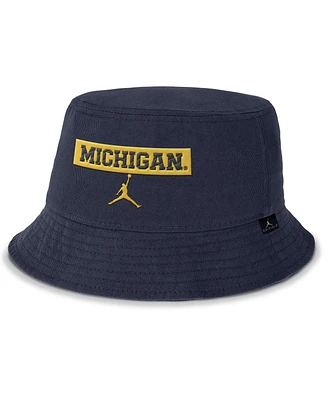 Jordan Men's Navy Michigan Wolverines Apex Bucket Hat