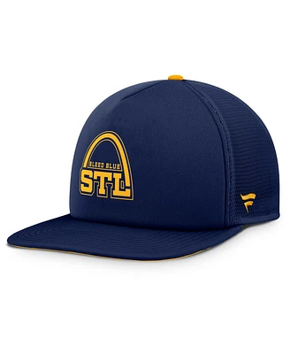 Fanatics Men's Navy St. Louis Blues Rink Hometown Snapback Hat