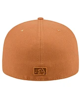 New Era Men's Brown Pittsburgh Pirates Color Pack 59FIFTY Fitted Hat