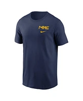 Nike Men's Navy Milwaukee Brewers 2025 City Connect T-Shirt