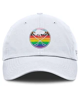 Fanatics Men's White Buffalo Sabres Pride Adjustable Hat