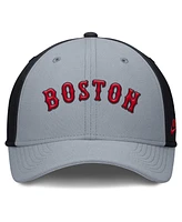 Nike Men's Navy/Red Boston Red Sox Rise Swoosh Performance Flex Hat