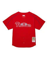 Mitchell & Ness Men's Ryan Howard Red Philadelphia Phillies Cooperstown Collection Batting Practice Jersey