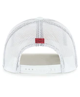 '47 Brand Men's White Arkansas Razorbacks Garner Rope Trucker Adjustable Hat