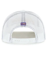 '47 Brand Men's White Lsu Tigers Garner Rope Trucker Adjustable Hat