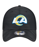 New Era Men's Black Los Angeles Rams Active Camo 39THIRTY Flex Hat