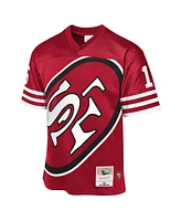 Mitchell & Ness Big Boys and Girls Joe Montana Scarlet San Francisco 49ers 1990 Throwback Fashion Jersey