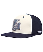 Pro Standard Men's Cream Los Angeles Lakers French Terry Snapback Hat