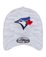 New Era Men's White Toronto Blue Jays Graded 39THIRTY Stretch Fit Hat