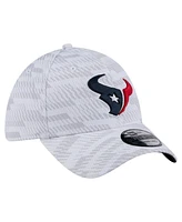 New Era Men's White Houston Texans Gameday Graded 39THIRTY Flex Hat