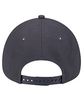 New Era Men's Gray Vegas Golden Knights Core A-Frame 9FORTY Adjustable Hat