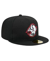 New Era Men's Black Buffalo Sabres Core 59FIFTY Fitted Hat