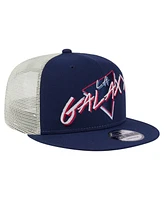New Era Men's Navy La Galaxy Neon 9FIFTY Snapback Hat