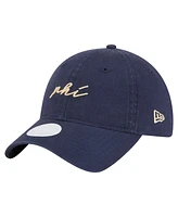 New Era Women's Navy Philadelphia Union Script 9TWENTY Adjustable Hat