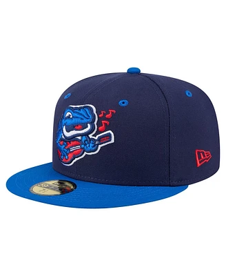 New Era Men's Navy Lehigh Valley IronPigs Copa de la Diversion 59FIFTY Fitted Hat