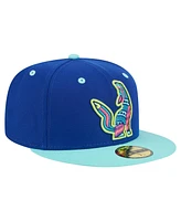 New Era Men's Blue Hillsboro Hops Copa de la Diversion 59FIFTY Fitted Hat