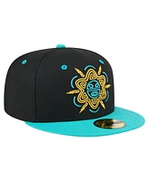 New Era Men's Black Buffalo Bisons Copa de la Diversion 59FIFTY Fitted Hat