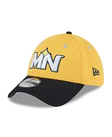 New Era Men's Yellow/Black Minnesota Twins City Connect Batting Practice 39THIRTY Flex Hat