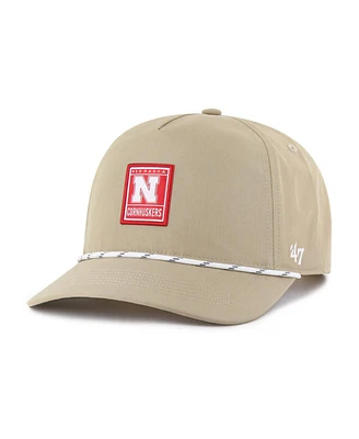 '47 Brand Men's Khaki Nebraska Huskers Cozumel Hitch Adjustable Hat