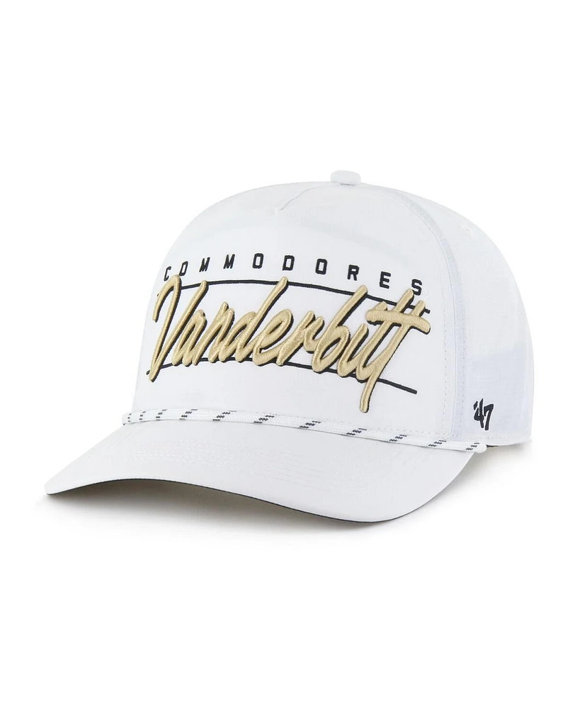 '47 Brand Men's White Vanderbilt Commodores Condor Hitch Brrr Adjustable Hat