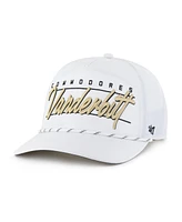 '47 Brand Men's White Vanderbilt Commodores Condor Hitch Brrr Adjustable Hat