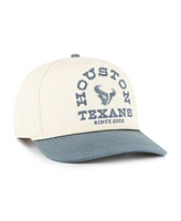 '47 Brand Men's Cream Houston Texans Ranchero Hitch Adjustable Hat