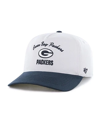 '47 Brand Men's Cream/Black Green Bay Packers Safe Bet Stable Hitch Adjustable Hat