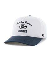 '47 Brand Men's Cream/Black Green Bay Packers Safe Bet Stable Hitch Adjustable Hat