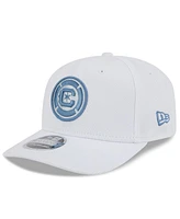 New Era Men's White Chicago Fire 2025 Jersey Hook 9SEVENTY Stretch-Snap Hat