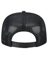 New Era Men's Black Toronto Blue Jays Gummy Golfer Trucker Adjustable Hat