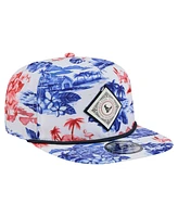 New Era Men's White Houston Texans Adventure Golfer Snapback Hat