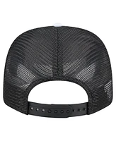New Era Men's Black Las Vegas Raiders Hula Trucker 9SEVENTY Adjustable Hat