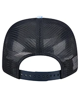 New Era Men's Navy Houston Texans Hula Trucker 9SEVENTY Adjustable Hat